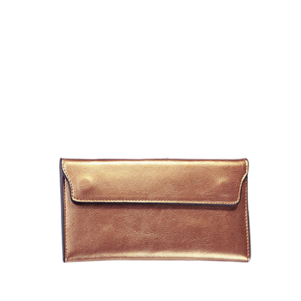 Cora | Classic Fold-over Wallet with Magnetic Flap