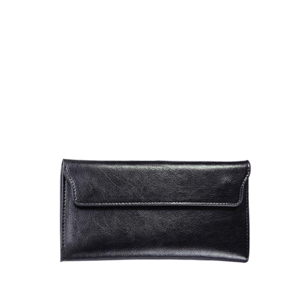 Cora | Classic Fold-over Wallet with Magnetic Flap