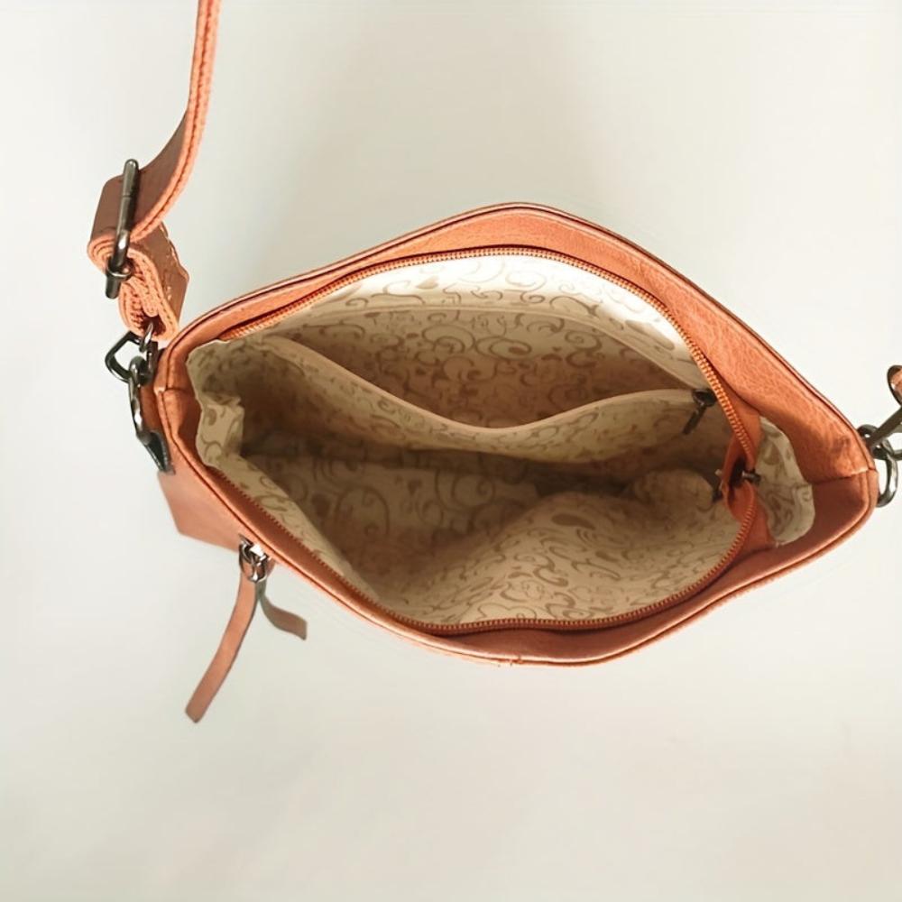 Zoe | Classic Square Crossbody Bag