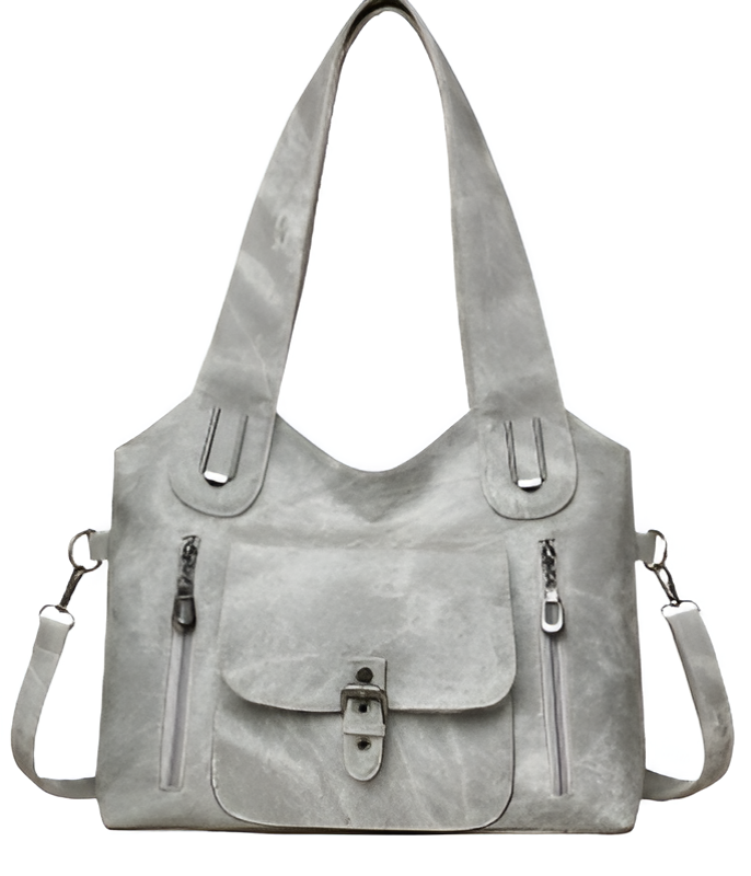 Leah | Vintage Leather Shoulder Bag