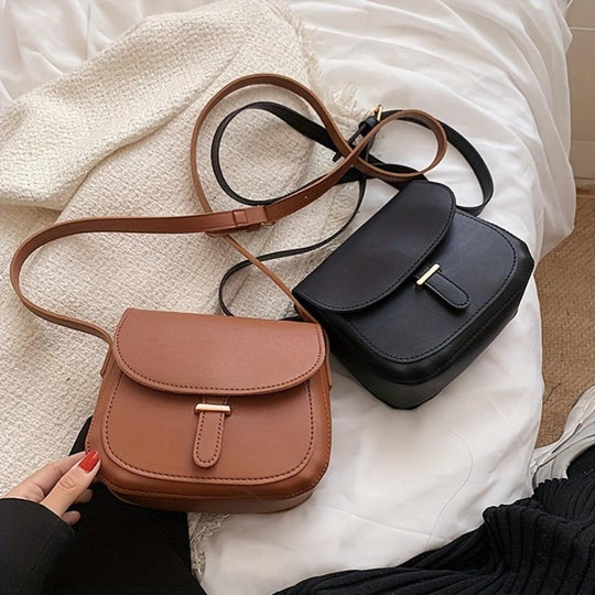 Rose | Chic Saddle Crossbody Bag