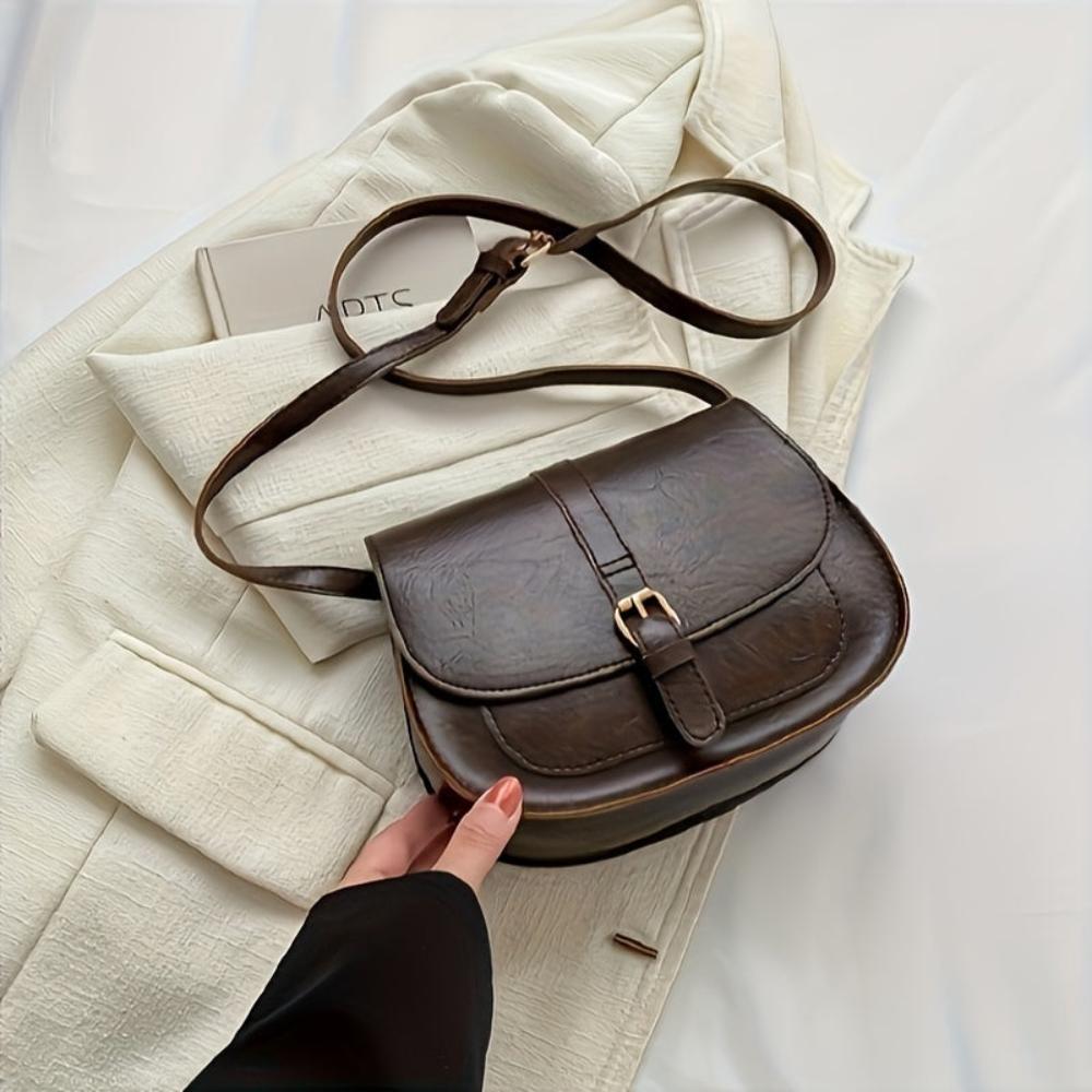 Lucy | Elegant Leather Crossbody Bag