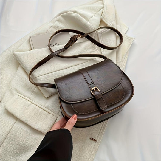 Lucy | Elegant Leather Crossbody Bag