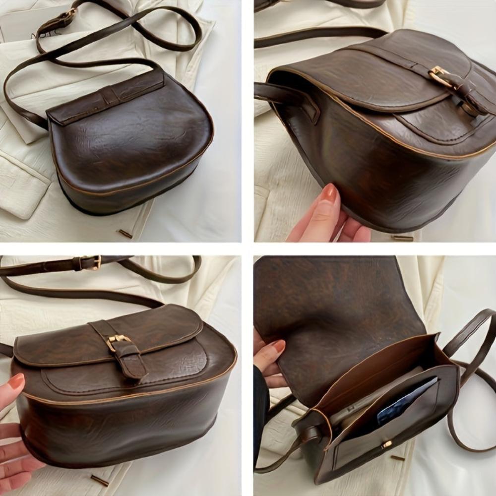 Lucy | Elegant Leather Crossbody Bag