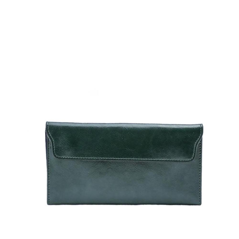 Cora | Classic Fold-over Wallet with Magnetic Flap