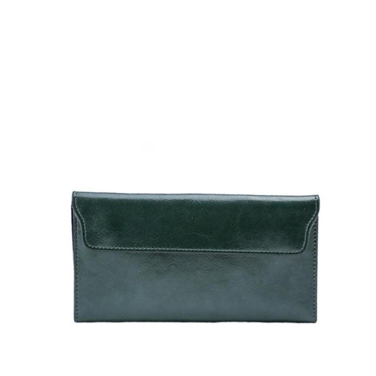 Cora | Classic Fold-over Wallet with Magnetic Flap
