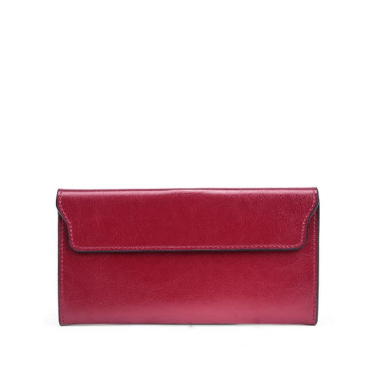 Cora | Classic Fold-over Wallet with Magnetic Flap