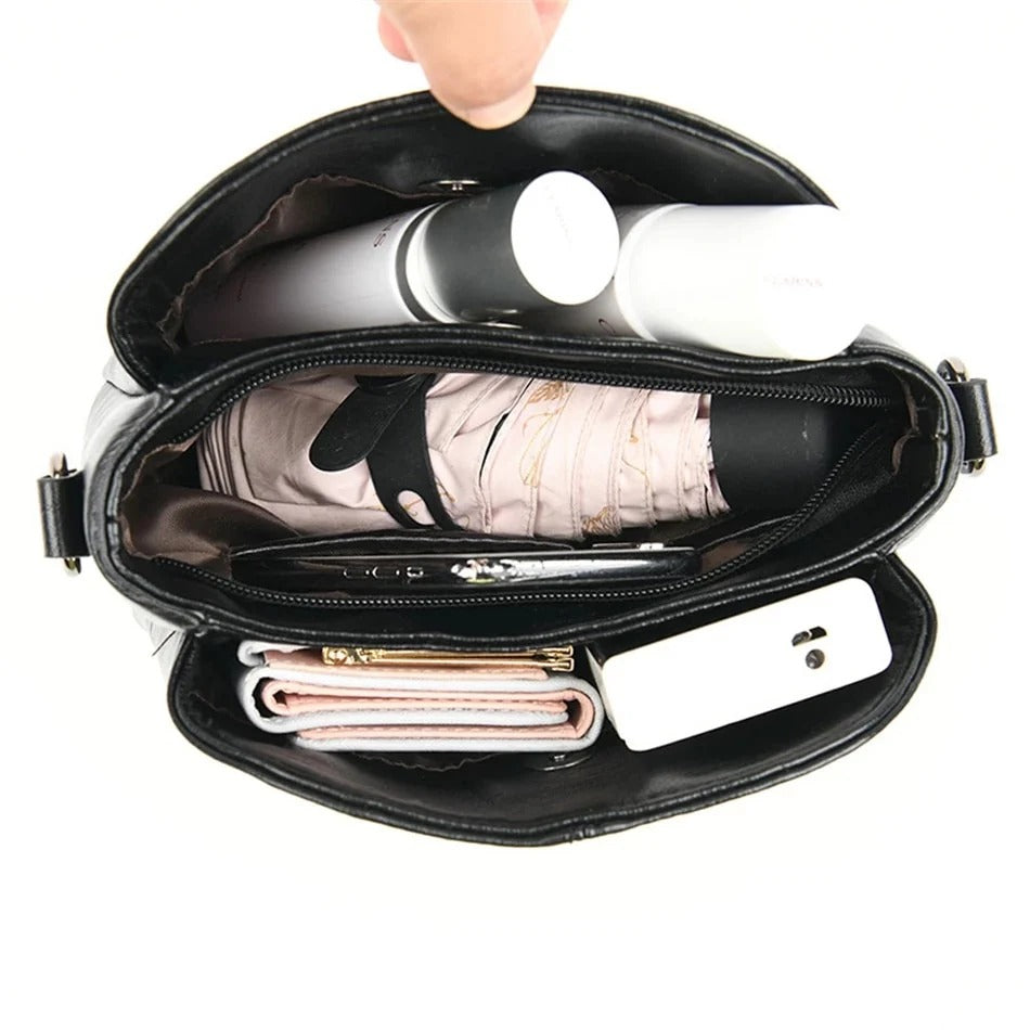 Michelle | Leather Bally Bag