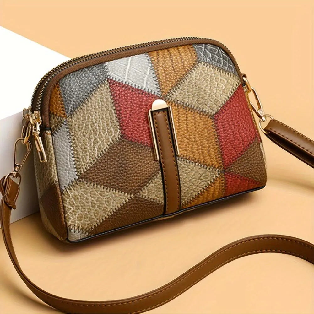 Jane | Stylish Patchwork Mini Crossbody Bag