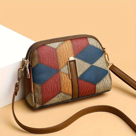 Jane | Stylish Patchwork Mini Crossbody Bag