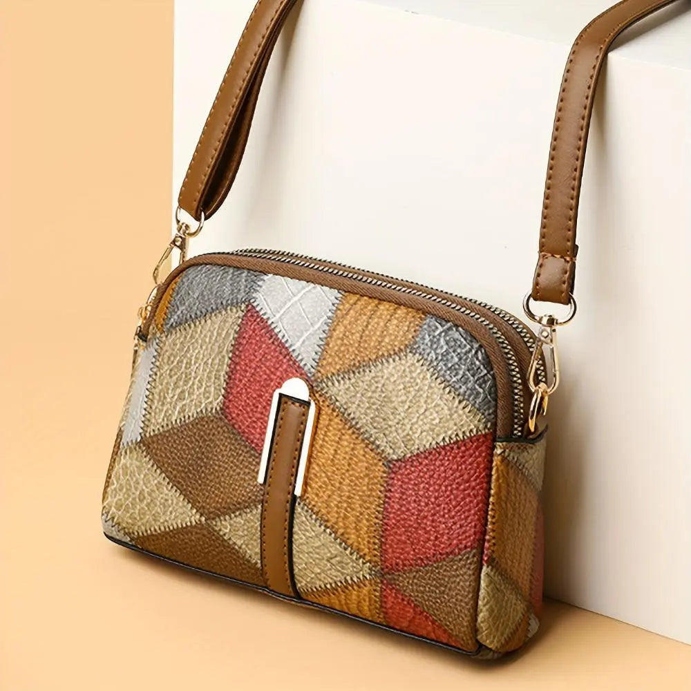 Jane | Stylish Patchwork Mini Crossbody Bag