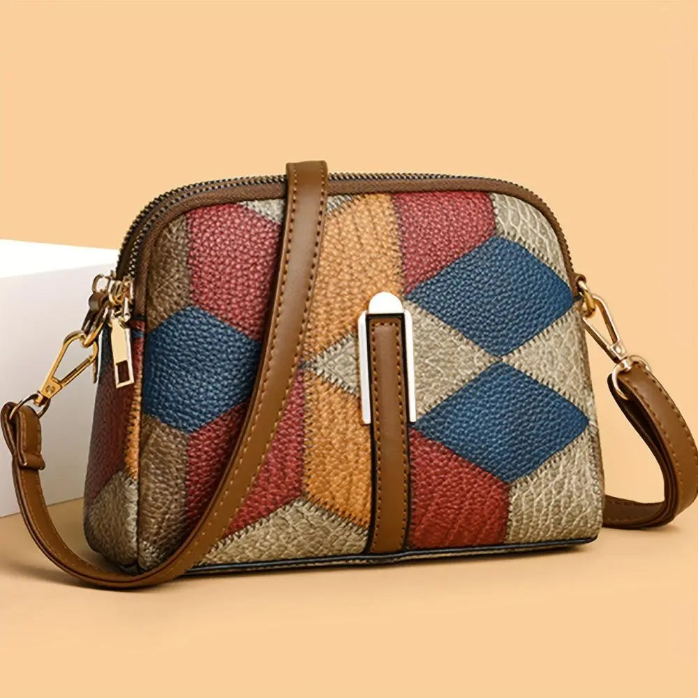 Jane | Stylish Patchwork Mini Crossbody Bag