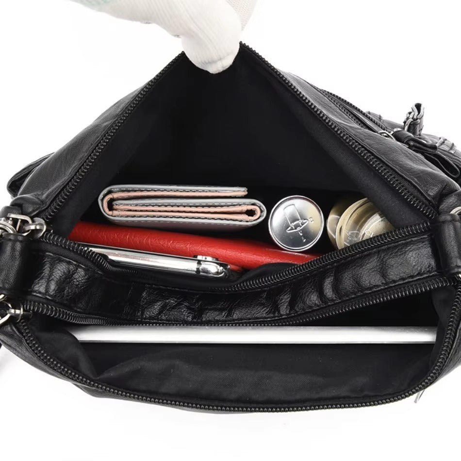 Patricia | Soft Leather Crossbody Bag