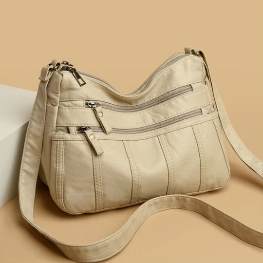 Patricia | Soft Leather Crossbody Bag