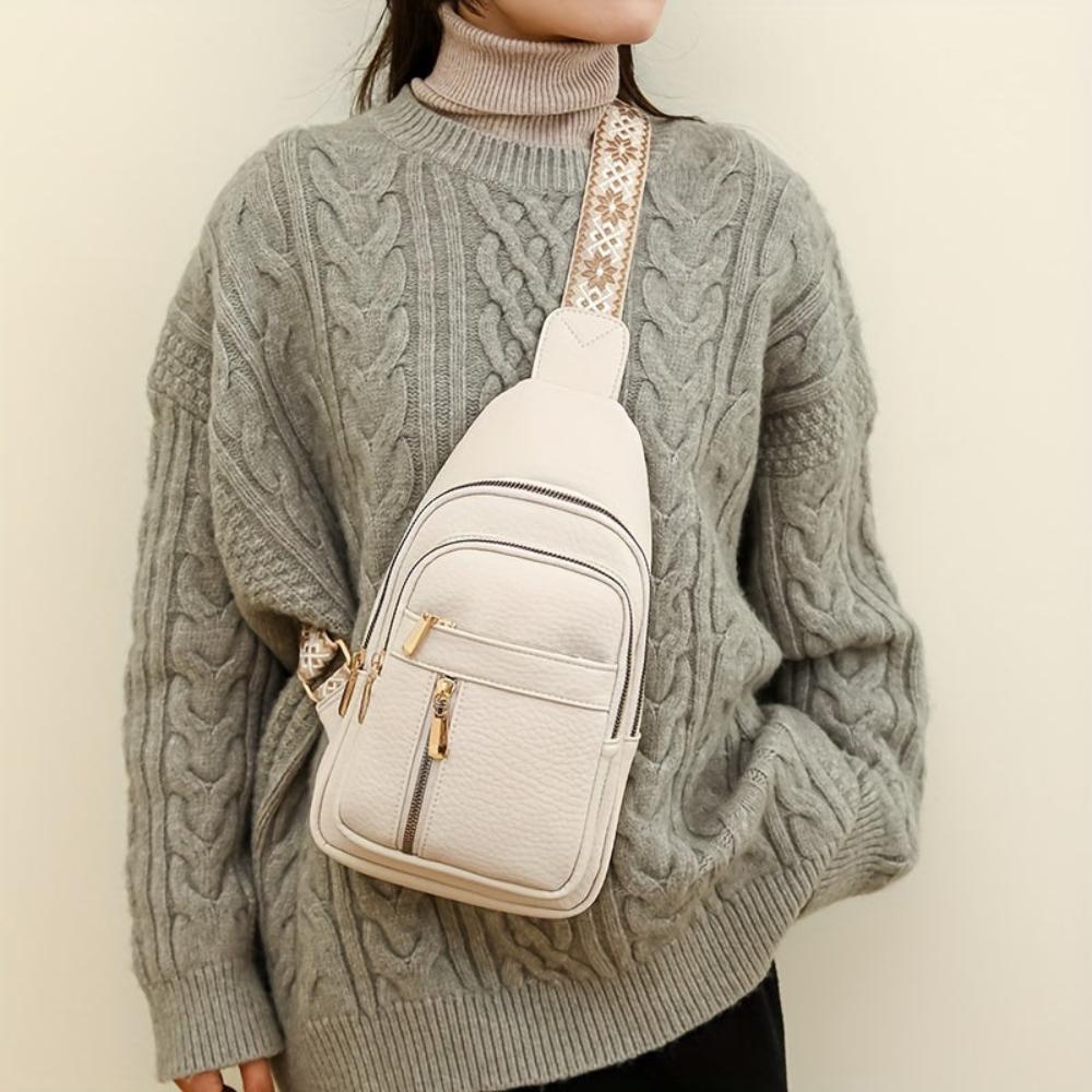 Lydia | Vintage Chest Crossbody Bag