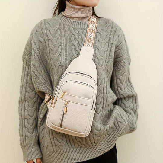 Lydia | Vintage Chest Crossbody Bag