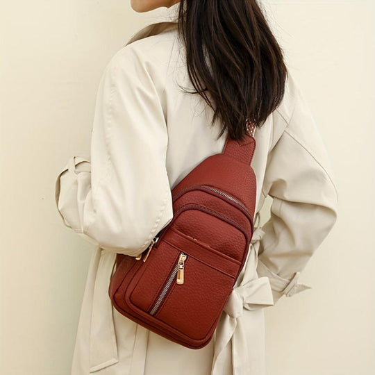 Lydia | Vintage Chest Crossbody Bag