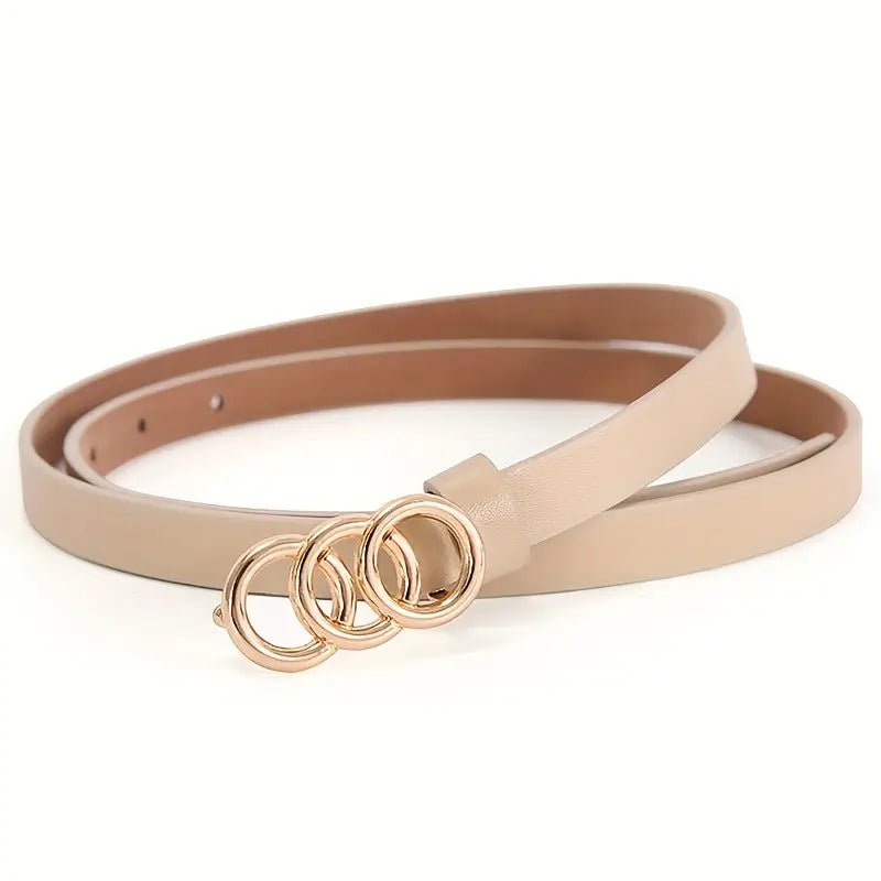 Sophie | Minimalist Leather Belt