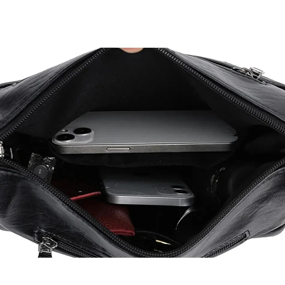 Angela | Luxury soft leather crossbody bag