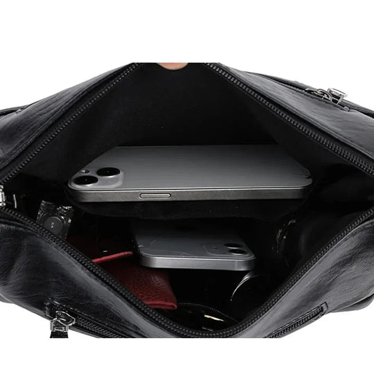 Angela | Luxury soft leather crossbody bag