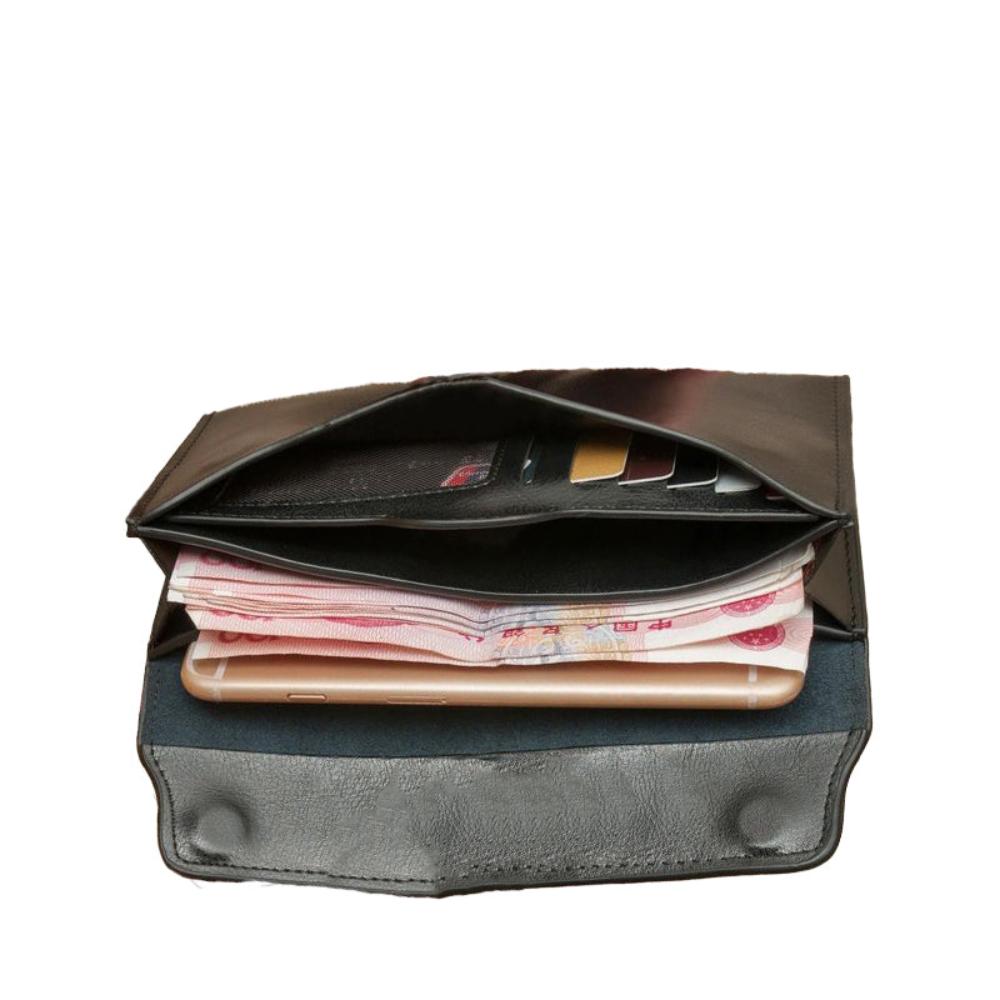 Cora | Classic Fold-over Wallet with Magnetic Flap